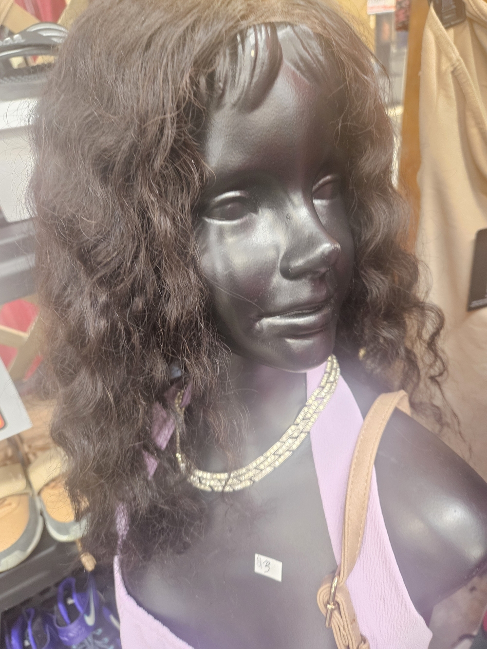 Women’s Curly Wig - Dark Brown